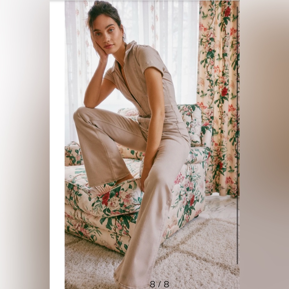 Jayde Denim Flared Jumpsuit